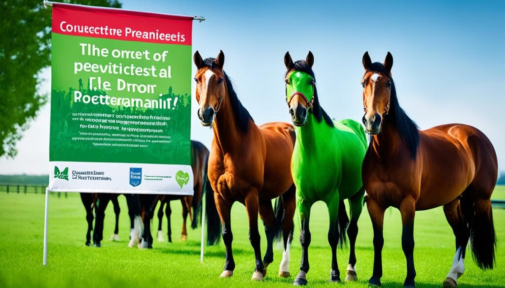 Collective financing for horse vaccines