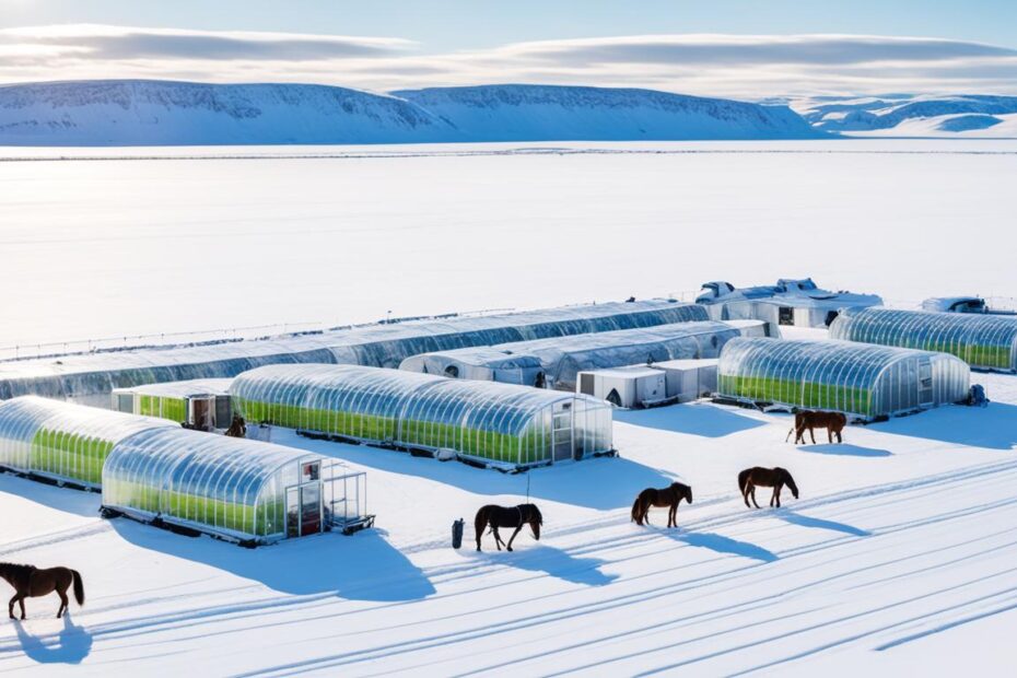 Creating Modular Horse-Powered Greenhouses for Arctic Regions