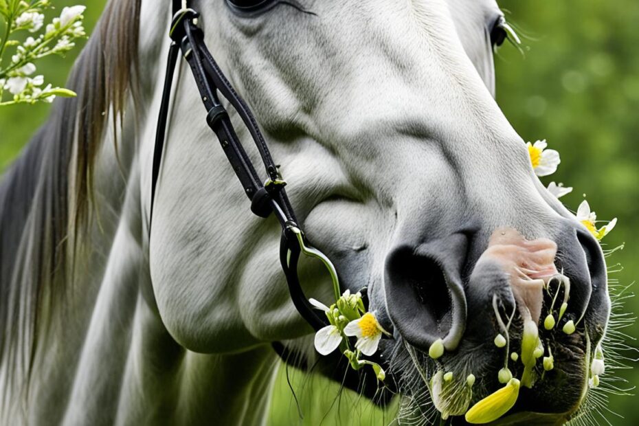 Investigating the Role of Horse Saliva in Plant Pollination